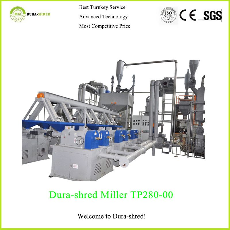 Dura-Shred Automatic Tire Plastic Shredder (TSD1663)