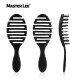 Masterlee custom logo Magic Handle Tangle Detangling Comb Salon Styling Tools